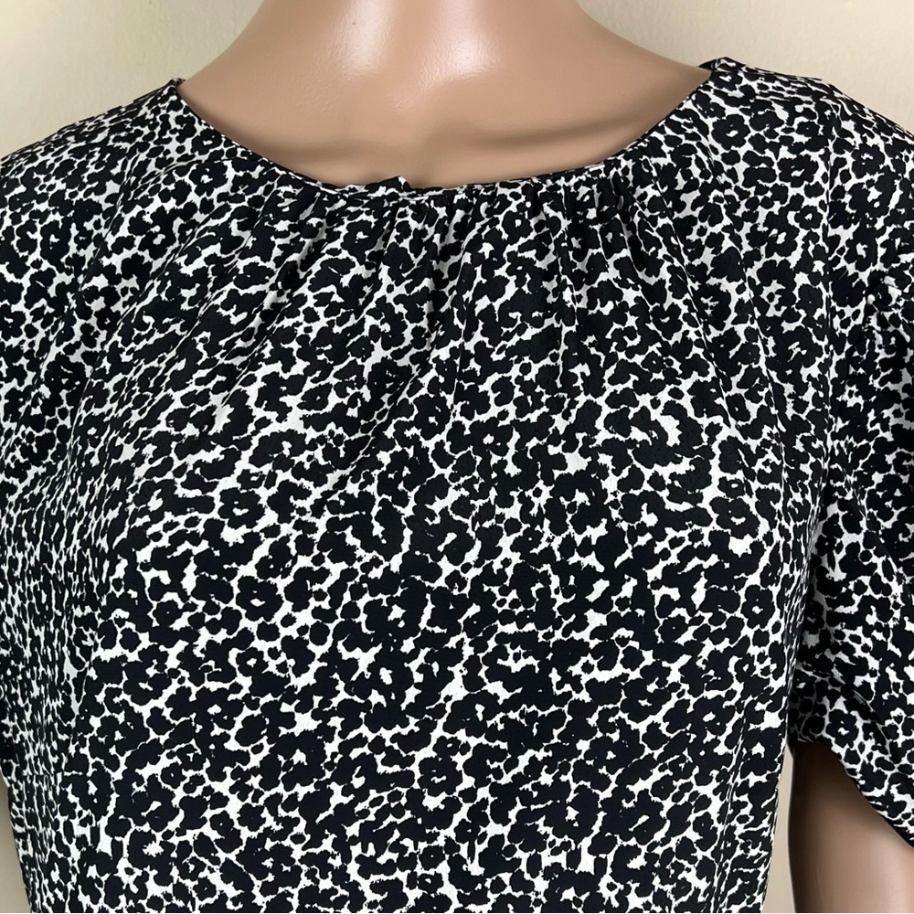 NEW TOPSHOP ANIMAL PRINT RUFFLE MAXI DRESS - Picture 4 of 9